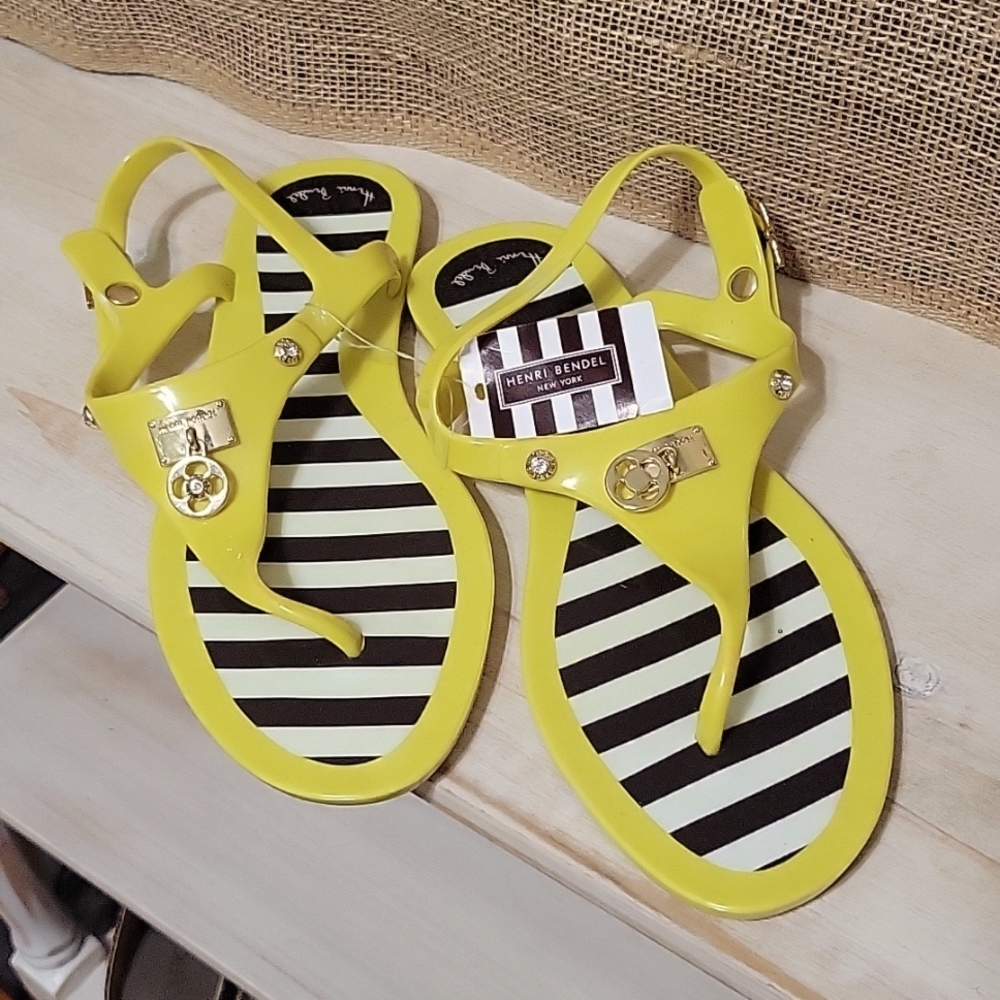 NWT Miss Bendel Jelly Sandals Sz 7 by Henri Bendel